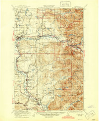 Sultan 1923 topographic map preview