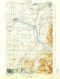 Sumas 1908 topographic map thumbnail