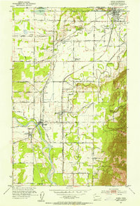Sumas 1952 topographic map preview