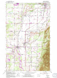 Sumas 1952 topographic map thumbnail