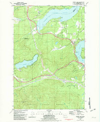 Summit Lake 1981 topographic map thumbnail