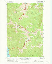 Sun Mountain 1969 topographic map thumbnail