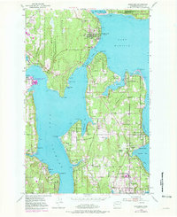 Suquamish 1953 topographic map thumbnail