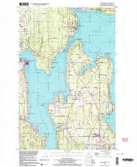 Suquamish 1997 topographic map thumbnail