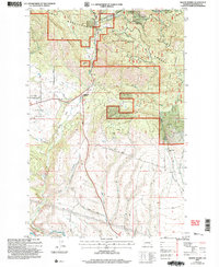 Swauk Prairie 2003 topographic map thumbnail