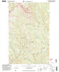 Sweetgrass Butte 2002 topographic map thumbnail