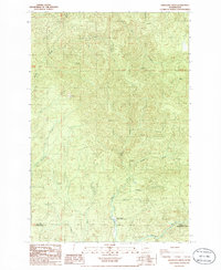 Sweigiler Creek 1986 topographic map thumbnail