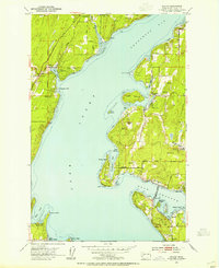 Sylvan topographic map thumbnail