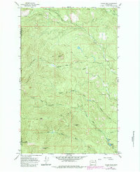 Tacoma Peak 1968 topographic map preview