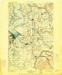 Tacoma 1900 topographic map thumbnail