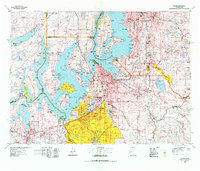 Tacoma 1975 topographic map thumbnail