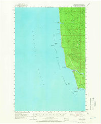 Taholah 1955 topographic map thumbnail