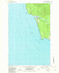 Taholah 1982 topographic map thumbnail