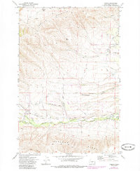 Tampico 1971 topographic map thumbnail