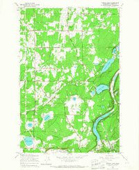 Tanwax Lake 1959 topographic map thumbnail