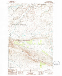 Taunton 1986 topographic map thumbnail