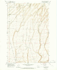 Taylor Canyon 1965 topographic map thumbnail