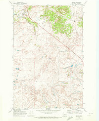 Telford 1969 topographic map thumbnail