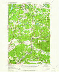 Tenino 1949 topographic map thumbnail