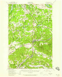 Tenino 1949 topographic map thumbnail