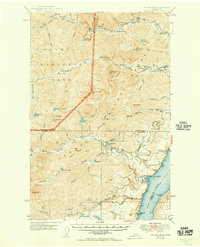 The Brothers 1950 topographic map thumbnail