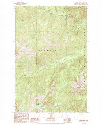 The Brothers 1985 topographic map thumbnail