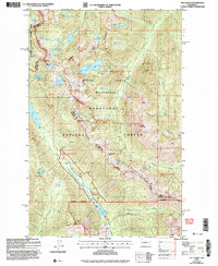 The Cradle 2003 topographic map thumbnail