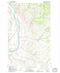 The Pothole 1980 topographic map thumbnail