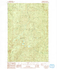 The Rockies 1987 topographic map thumbnail