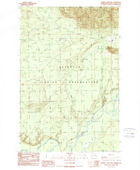 Thimble Mountain 1990 topographic map preview