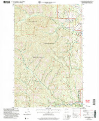Thompson Ridge 2002 topographic map thumbnail