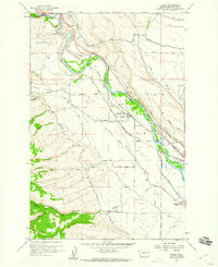 Thorp 1958 topographic map thumbnail