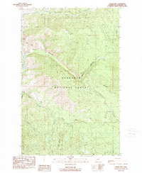 Thrapp Mtn 1989 topographic map thumbnail
