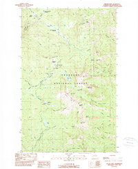 Tiffany Mtn. topographic map thumbnail