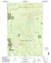 Timber Mtn. topographic map thumbnail