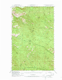 Togo Mountain 1948 topographic map thumbnail