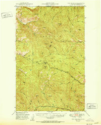 Togo Mountain topographic map thumbnail