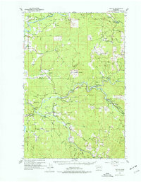 Toutle 1953 topographic map thumbnail