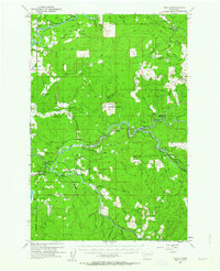 Toutle 1953 topographic map thumbnail