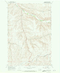 Tucannon 1967 topographic map thumbnail