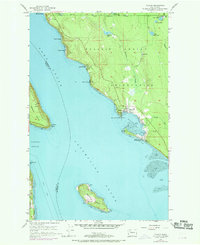 Tulalip 1956 topographic map thumbnail