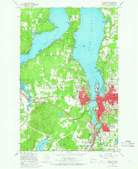 Tumwater 1959 topographic map preview