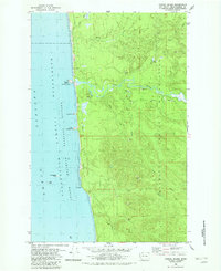 Tunnel Island 1982 topographic map thumbnail