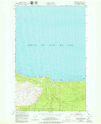 Twin Rivers 1950 topographic map thumbnail