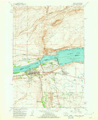 Umatilla topographic map thumbnail