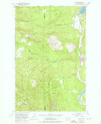 Uncas 1953 topographic map preview