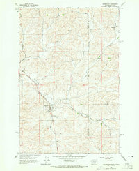 Uniontown 1964 topographic map thumbnail