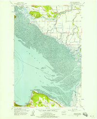 Utsalady 1956 topographic map thumbnail