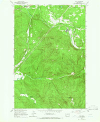 Vail 1959 topographic map preview