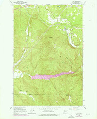 Vail 1959 topographic map preview